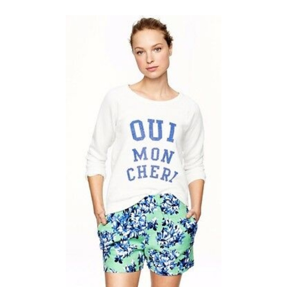 J Crew Tap Short Floral - Picture 1 of 7